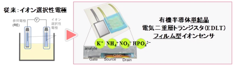 図1_開発したデバイスの構造イメージ