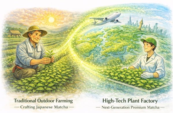 フードテックビジネスコンテスト本選出場決定 ～AI×植物工場による日本発プレミアム抹茶の世界展開～